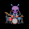 Alien Drummer